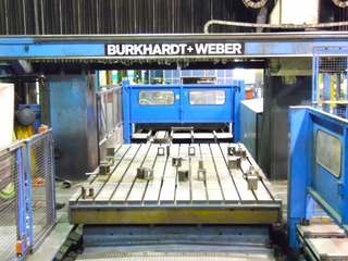 Burkhardt + Weber HYOP 750 портальные фрезерные станки-3