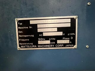 Фрезерный станок Matsuura MAM 72 - 35V-8